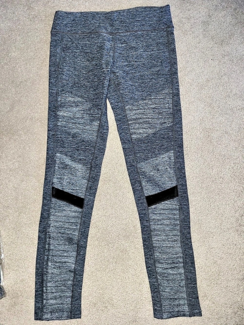 Electric Yoga Women's Active Leggings Size Large Gray & Black